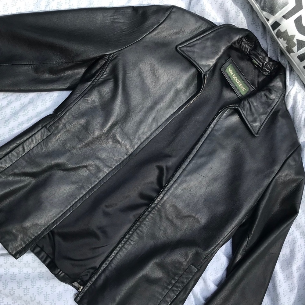 Dockers Vintage Genuine Leather Jacket